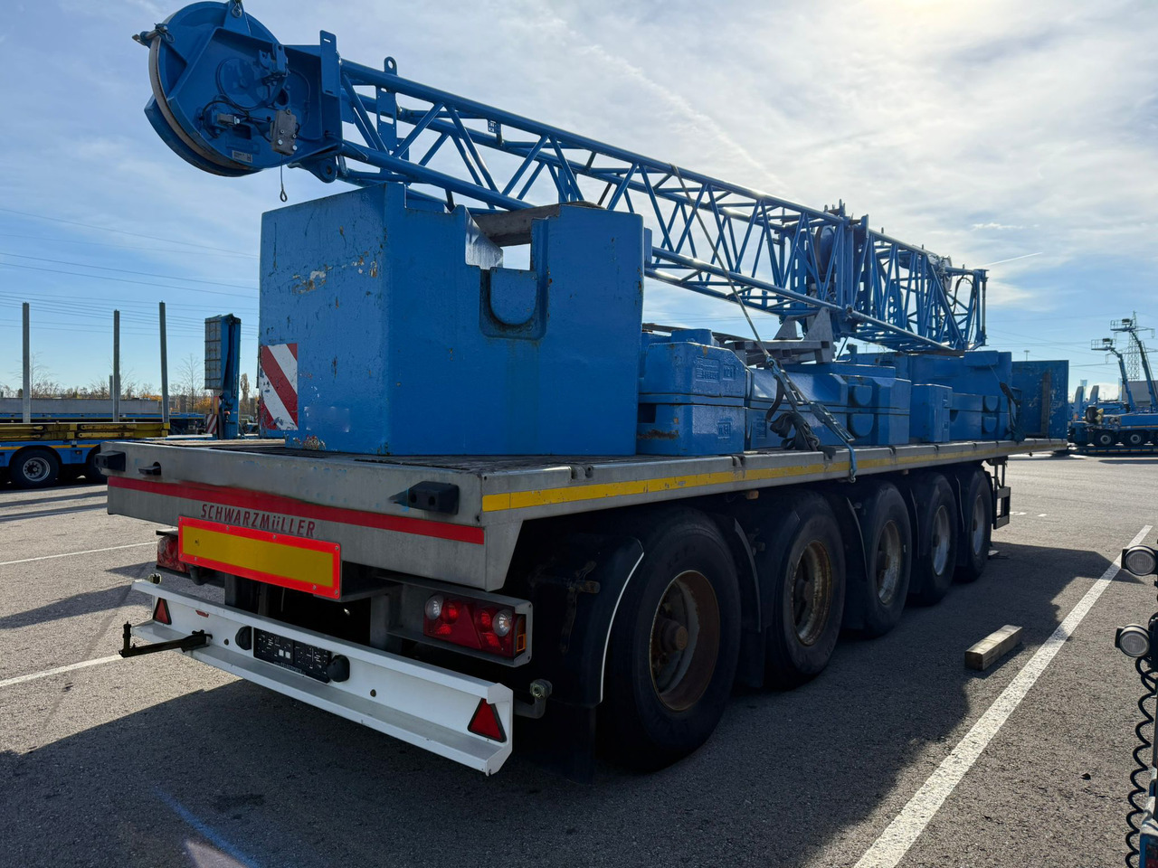 Schwarzmüller 5 Achser - Dropside/ Flatbed semi-trailer: picture 1 Schwarzmüller 5 Achser - Dropside/ Flatbed semi-trailer: picture 1