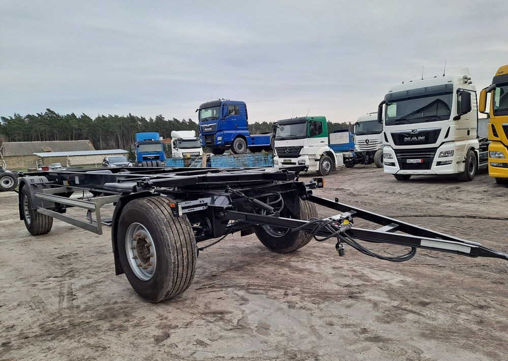 Container transporter/ Swap body trailer Krone Przyczepa BDF Krone: picture 13
