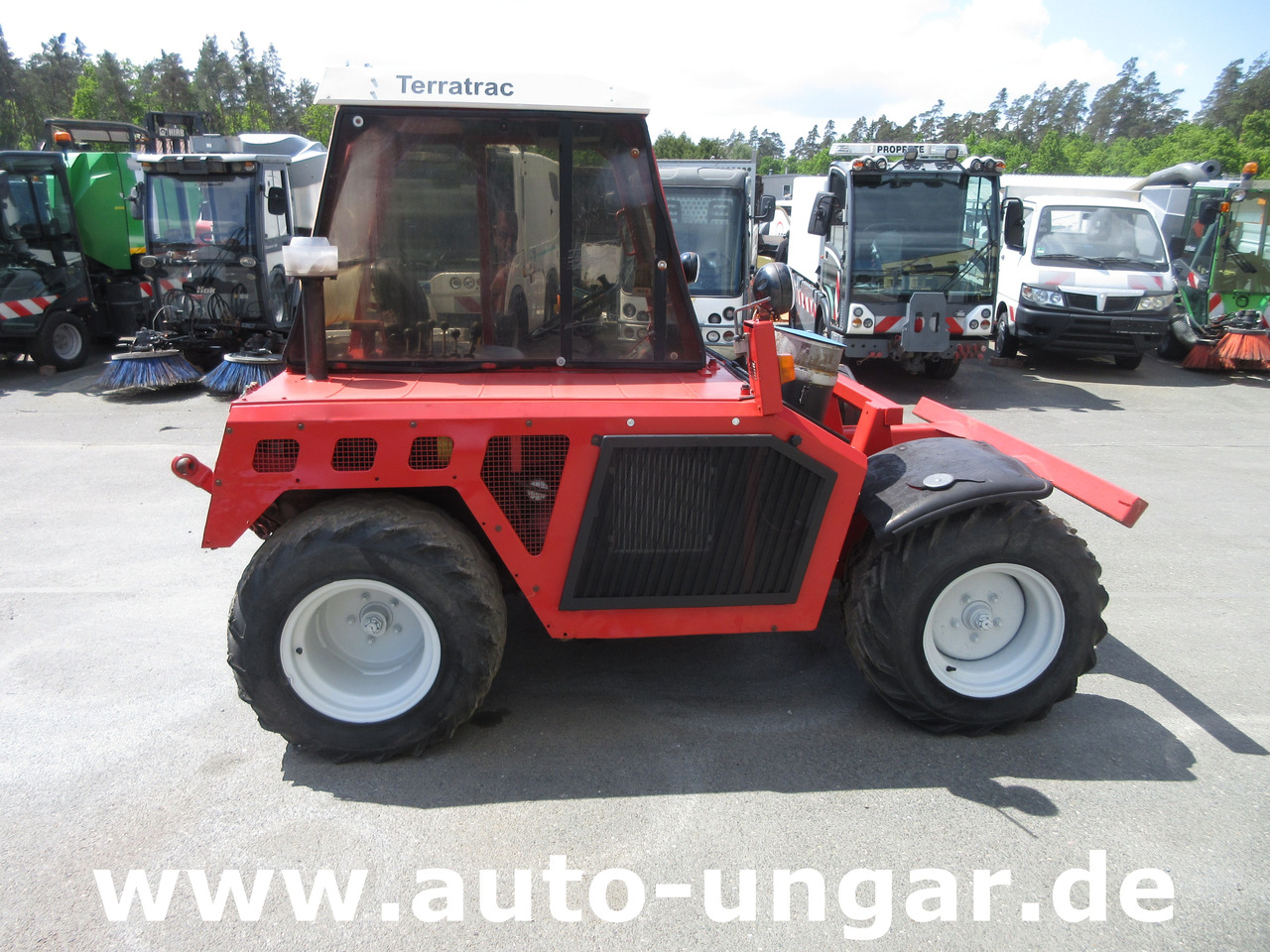 Farm tractor Aebi Terratrac TT88 Bergtraktor Metrac 4x4 Hydrostat 2x Zapfwelle Heckhydraulik: picture 6