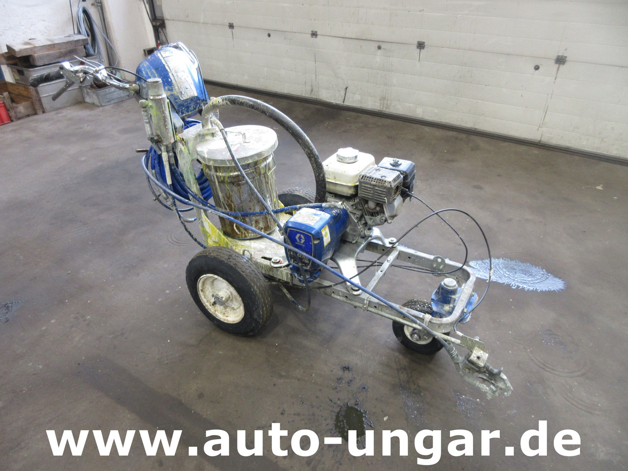 Graco LineLazer IV 3900 Airless Pumpe defekt Straßenmarkierung Roadmarking Traceuse - Asphalt machine: picture 1 Graco LineLazer IV 3900 Airless Pumpe defekt Straßenmarkierung Roadmarking Traceuse - Asphalt machine: picture 1