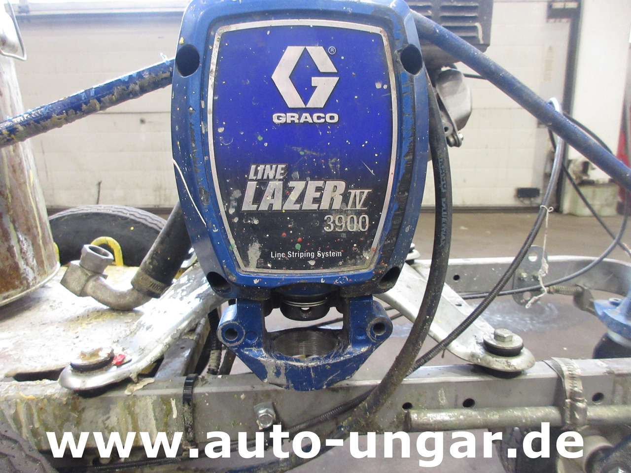 Graco LineLazer IV 3900 Airless Pumpe defekt Straßenmarkierung Roadmarking Traceuse - Asphalt machine: picture 2 Graco LineLazer IV 3900 Airless Pumpe defekt Straßenmarkierung Roadmarking Traceuse - Asphalt machine: picture 2