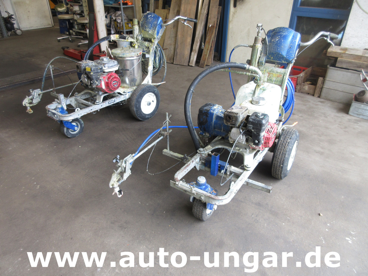 Graco LineLazer IV 3900 Airless Roadmarking Hofmann Markiermaschine Striper - Asphalt machine: picture 1 Graco LineLazer IV 3900 Airless Roadmarking Hofmann Markiermaschine Striper - Asphalt machine: picture 1