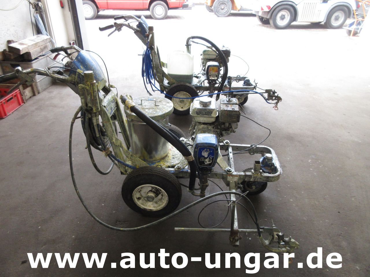 Graco LineLazer IV 3900 Airless Roadmarking Hofmann Markiermaschine Striper - Asphalt machine: picture 3 Graco LineLazer IV 3900 Airless Roadmarking Hofmann Markiermaschine Striper - Asphalt machine: picture 3