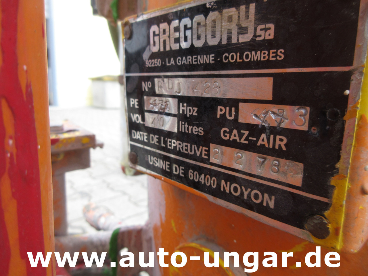 Greggory Roadmarking Straßenmarkiermaschine Hofmann Graco LineLazer Euroliners - Asphalt machine: picture 5 Greggory Roadmarking Straßenmarkiermaschine Hofmann Graco LineLazer Euroliners - Asphalt machine: picture 5