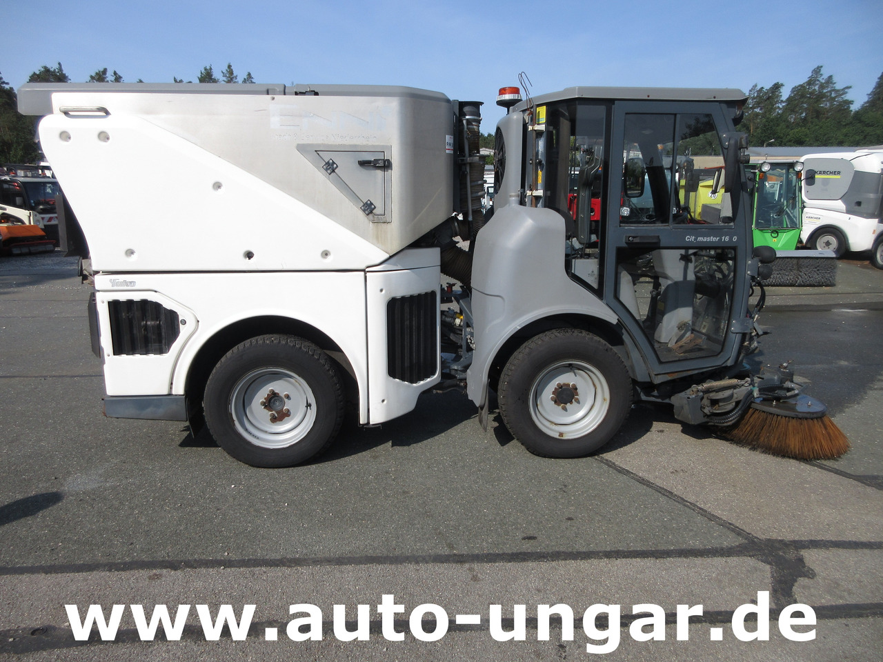 Road sweeper Hako Citymaster CM 1600 4x4 Kehrmaschine mit Kärcher am Heck: picture 9