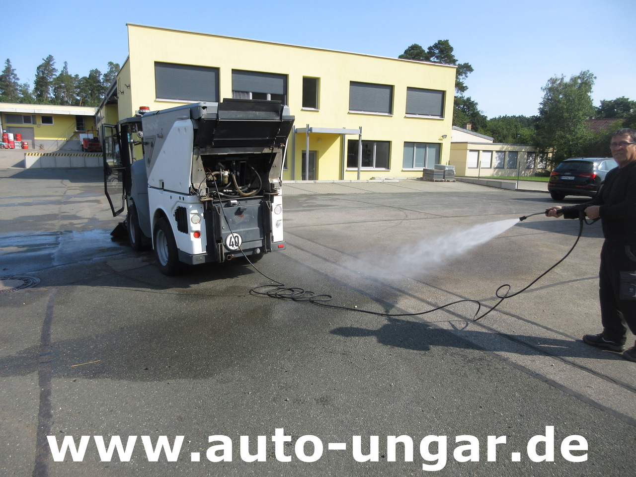 Road sweeper Hako Citymaster CM 1600 4x4 Kehrmaschine mit Kärcher am Heck: picture 27