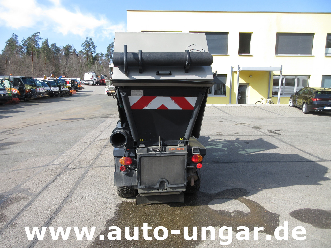 Holder X45 Kubota Diesel Motor Baujahr 2019 Allrad Kehrmaschine Geräteträger - Municipal tractor: picture 4 Holder X45 Kubota Diesel Motor Baujahr 2019 Allrad Kehrmaschine Geräteträger - Municipal tractor: picture 4