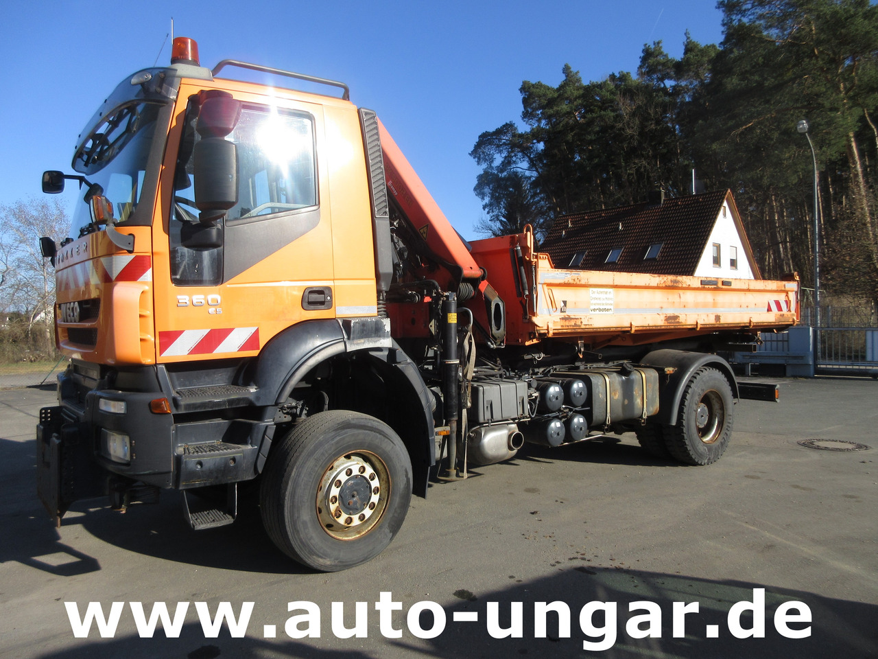 Tipper, Crane truck IVECO Trakker 360 Kipper Allrad 4x4 Kran Palfinger PK 9002 Kommunalhydraulik Winterdienst Euro 5: picture 19 Tipper, Crane truck IVECO Trakker 360 Kipper Allrad 4x4 Kran Palfinger PK 9002 Kommunalhydraulik Winterdienst Euro 5: picture 19