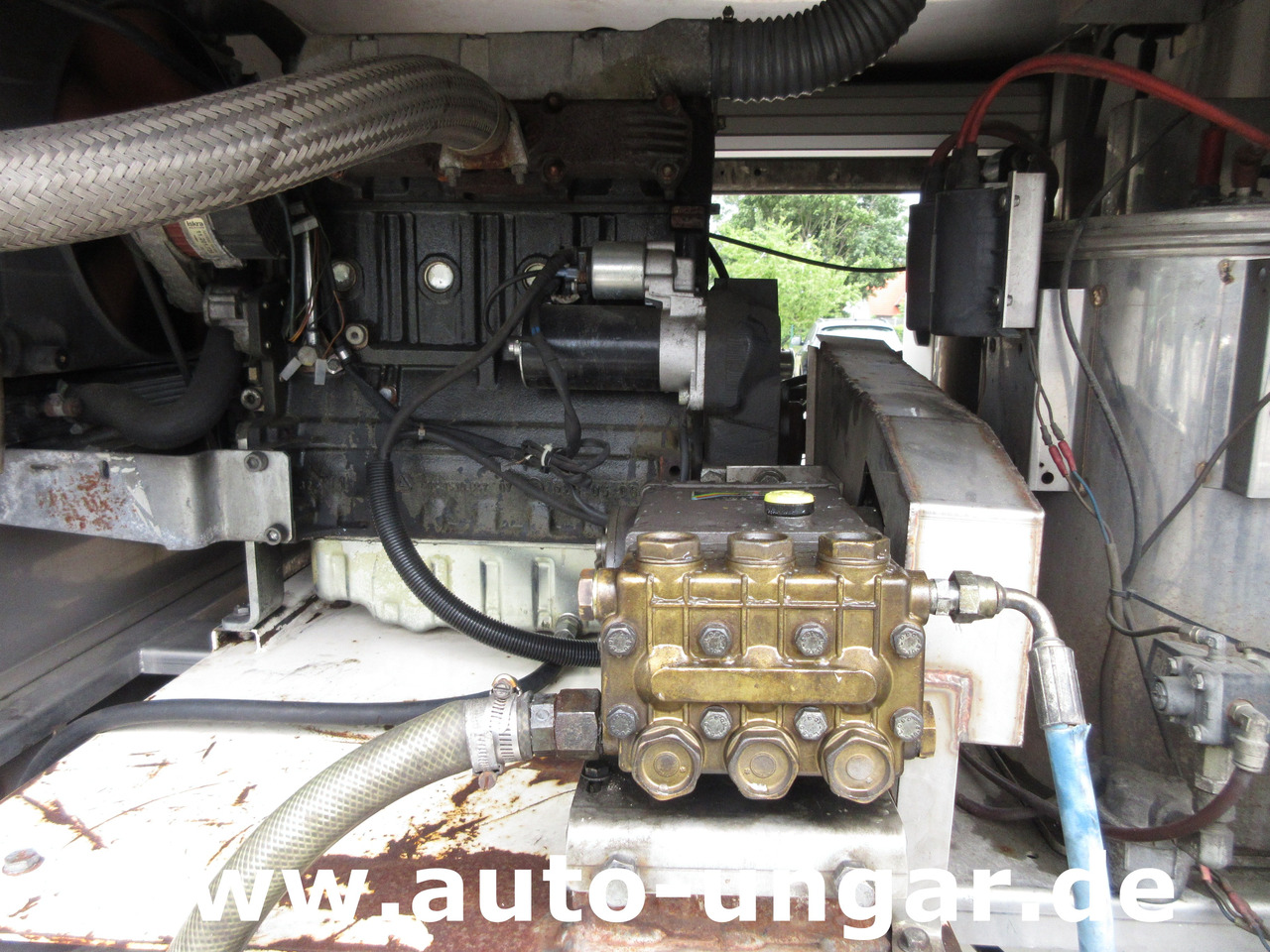 Municipal/ Special vehicle NISSAN Atleon 70.14 mit Hochdruckreiniger Wasserwagen Waschwagen Kärcher High Pressure: picture 16
