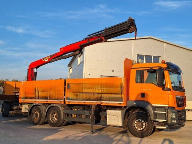 MAN TGS 26.440 - Dropside/ Flatbed truck, Crane truck: picture 1 MAN TGS 26.440 - Dropside/ Flatbed truck, Crane truck: picture 1