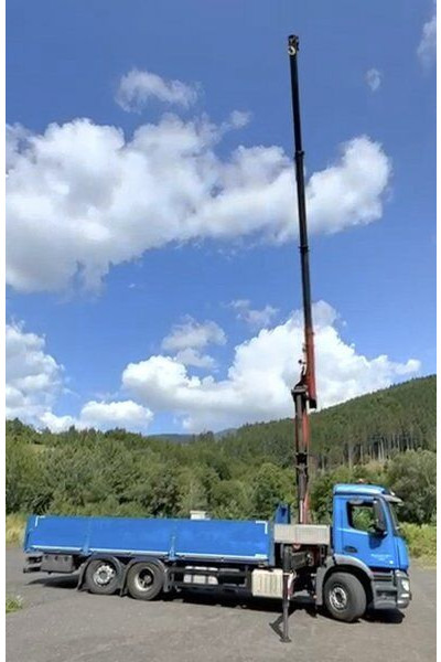 Mercedes-Benz Antos 2535 - Dropside/ Flatbed truck, Crane truck: picture 3 Mercedes-Benz Antos 2535 - Dropside/ Flatbed truck, Crane truck: picture 3