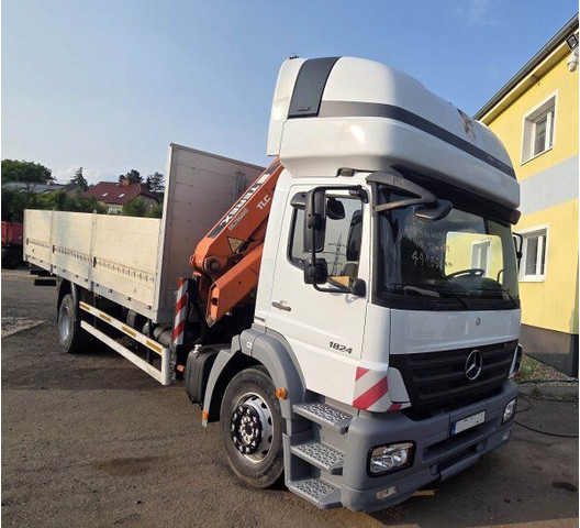 Mercedes-Benz Axor 1824 - Dropside/ Flatbed truck, Crane truck: picture 2 Mercedes-Benz Axor 1824 - Dropside/ Flatbed truck, Crane truck: picture 2