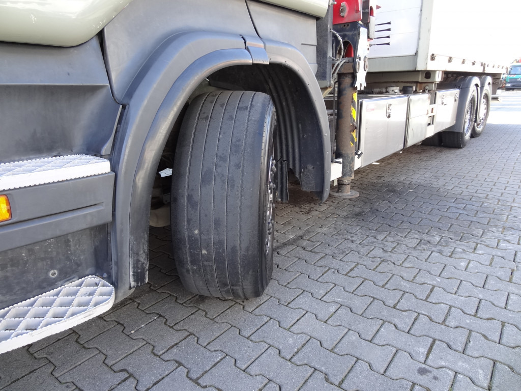 Dropside/ Flatbed truck, Crane truck Scania R440 6X2*4 Kran HMF 3000 bis 30 Meter: picture 15