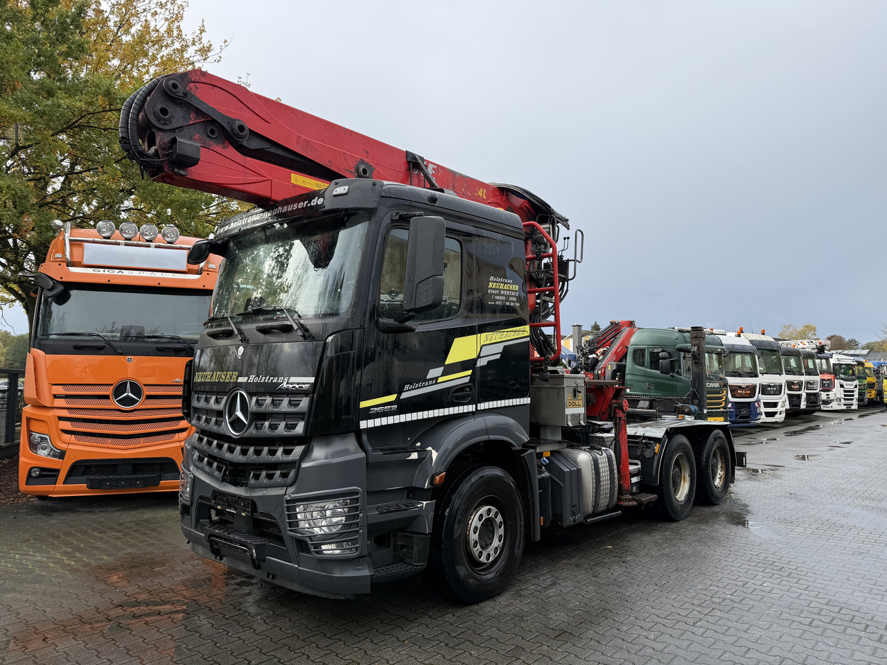 Mercedes-Benz Arocs 2653 6X4 Kran Kesla 2124L - Tractor unit: picture 1 Mercedes-Benz Arocs 2653 6X4 Kran Kesla 2124L - Tractor unit: picture 1