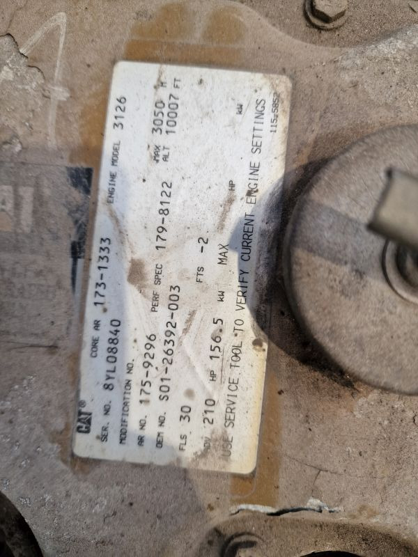 Caterpillar 3126B Engine (Industrial) - Engine for Industrial equipment: picture 2 Caterpillar 3126B Engine (Industrial) - Engine for Industrial equipment: picture 2