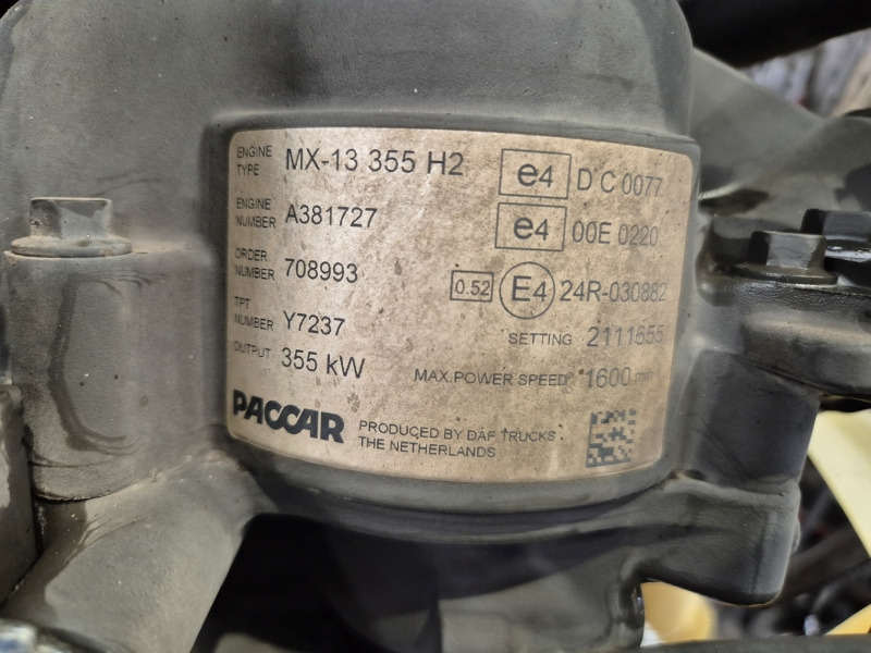 DAF MX-13 355 H2 Engine (Truck) - Engine for Truck: picture 2 DAF MX-13 355 H2 Engine (Truck) - Engine for Truck: picture 2