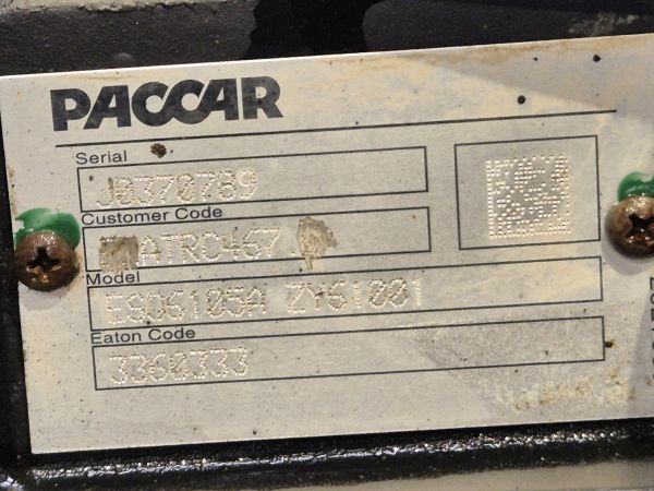 Eaton/Paccar ESO06105A ZY61001 Gearbox - Gearbox: picture 2 Eaton/Paccar ESO06105A ZY61001 Gearbox - Gearbox: picture 2