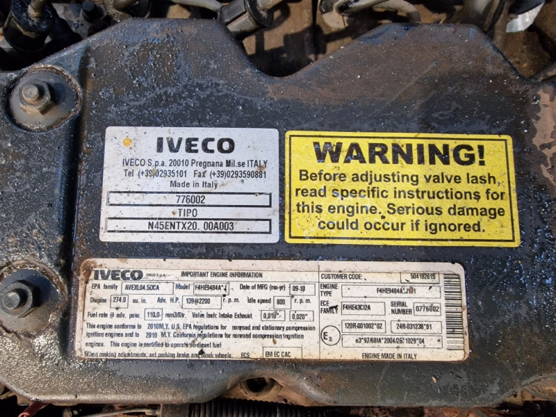 Iveco/Cummins F4HE9484A*J N45ENTX20 Engine (Industrial) - Engine for Industrial equipment: picture 2 Iveco/Cummins F4HE9484A*J N45ENTX20 Engine (Industrial) - Engine for Industrial equipment: picture 2