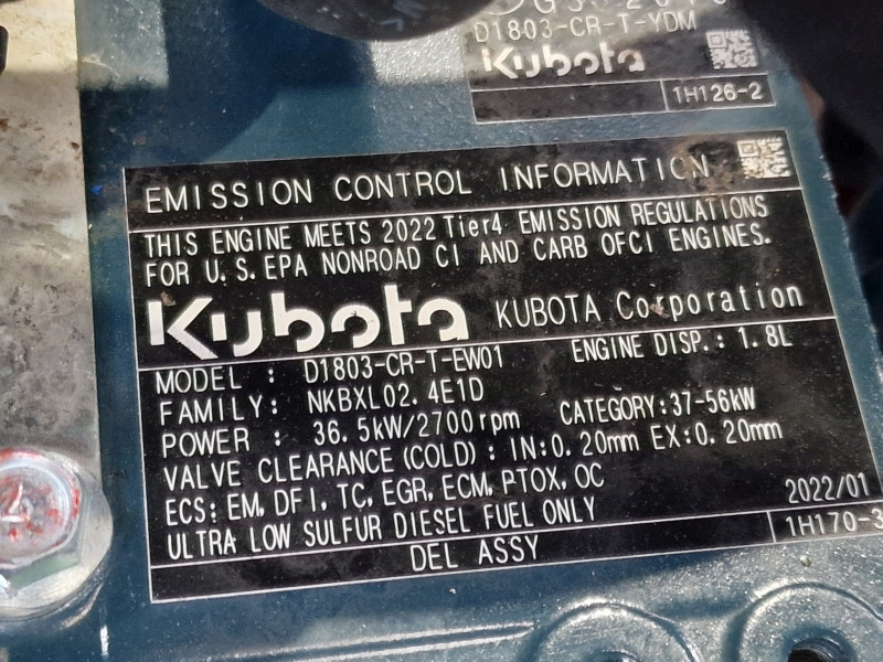 New Engine for Construction machinery Kubota D1803-CR-T-EW01 New Engine (Plant): picture 14