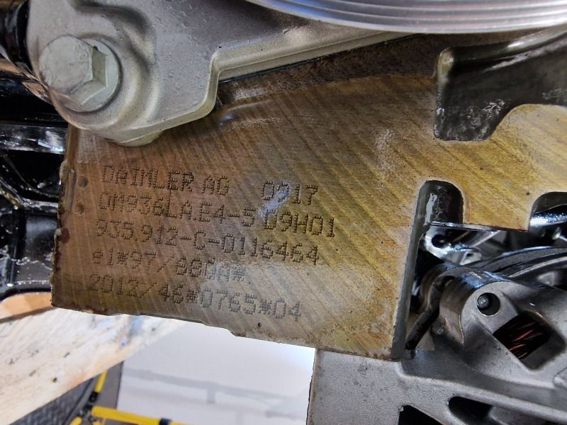 Engine for Industrial equipment Mercedes Benz OM936LA.E4-5 D9H01 Twin Turbo Engine (Industrial) 935.912: picture 10