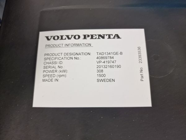 New Volvo TAD1341GE-B Engine (Industrial) & Radiator Assembly - Engine for Industrial equipment: picture 3 New Volvo TAD1341GE-B Engine (Industrial) & Radiator Assembly - Engine for Industrial equipment: picture 3