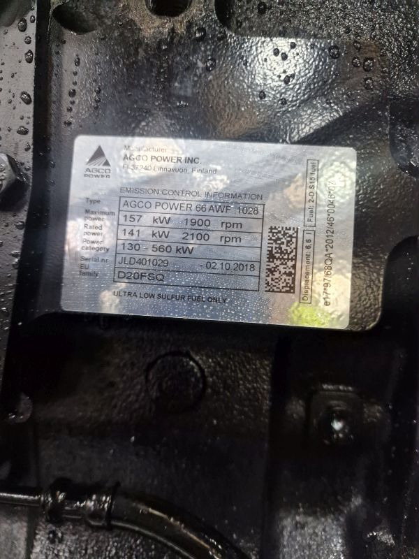 Sisu Agco 66AWF Engine JCB FASTRAC(new) - Engine for Agricultural machinery: picture 2 Sisu Agco 66AWF Engine JCB FASTRAC(new) - Engine for Agricultural machinery: picture 2