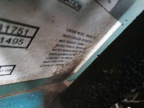 Volvo D9A260 EC01 - Engine for Truck: picture 3 Volvo D9A260 EC01 - Engine for Truck: picture 3