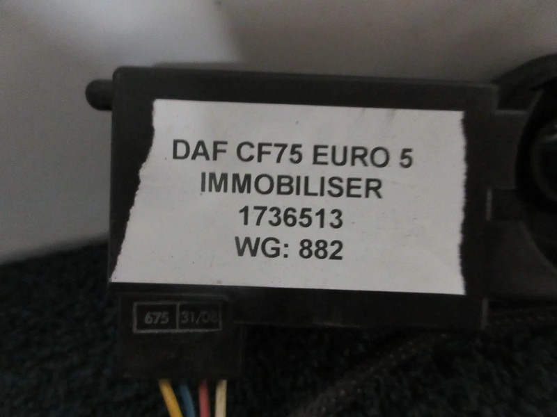 DAF 1736513 IMMOBILISER DAF CF 75 EURO 5 - Electrical system for Truck: picture 4 DAF 1736513 IMMOBILISER DAF CF 75 EURO 5 - Electrical system for Truck: picture 4