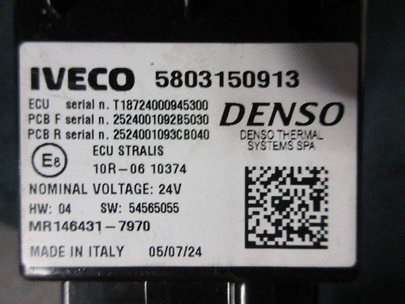 Iveco 5803150913 KACHELBEDIENING IVECO S WAY MODEL 2023 - Electrical system for Truck: picture 5 Iveco 5803150913 KACHELBEDIENING IVECO S WAY MODEL 2023 - Electrical system for Truck: picture 5