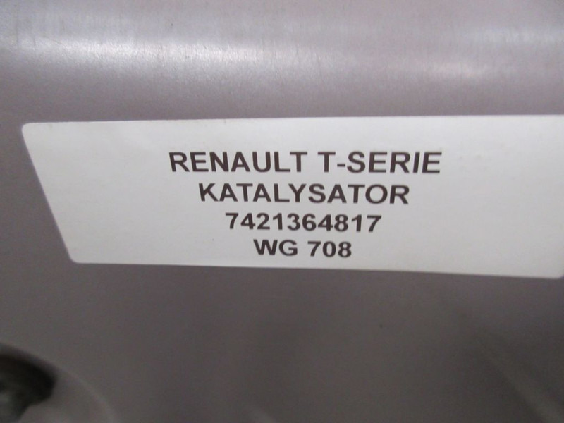 Renault T-SERIE 7421364817 KATALYSATOR EURO 6 - Catalytic converter for Truck: picture 5 Renault T-SERIE 7421364817 KATALYSATOR EURO 6 - Catalytic converter for Truck: picture 5