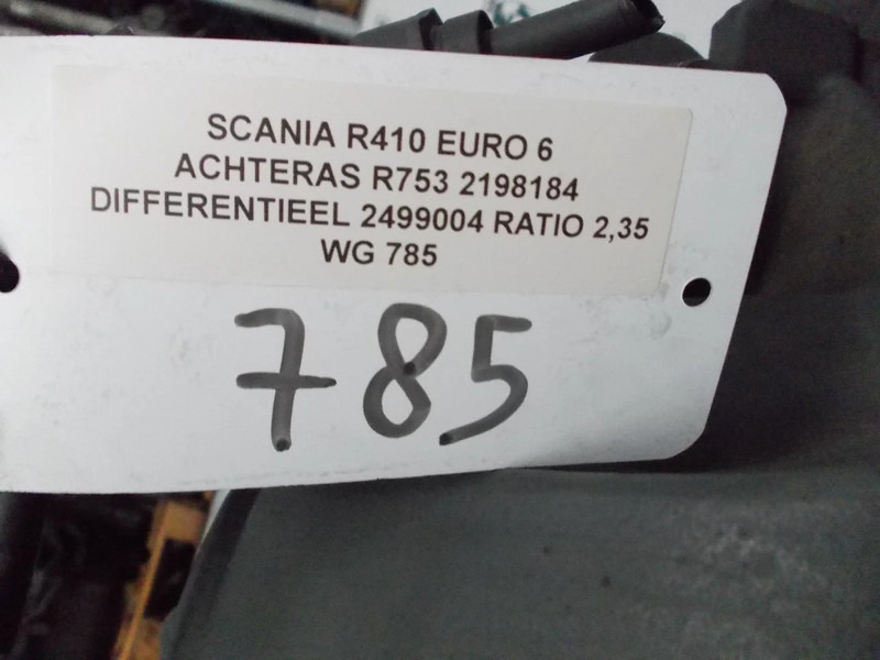 Rear axle for Truck Scania 2198184//2547843//574627 RATIO 2,35:1 R753 2020: picture 6
