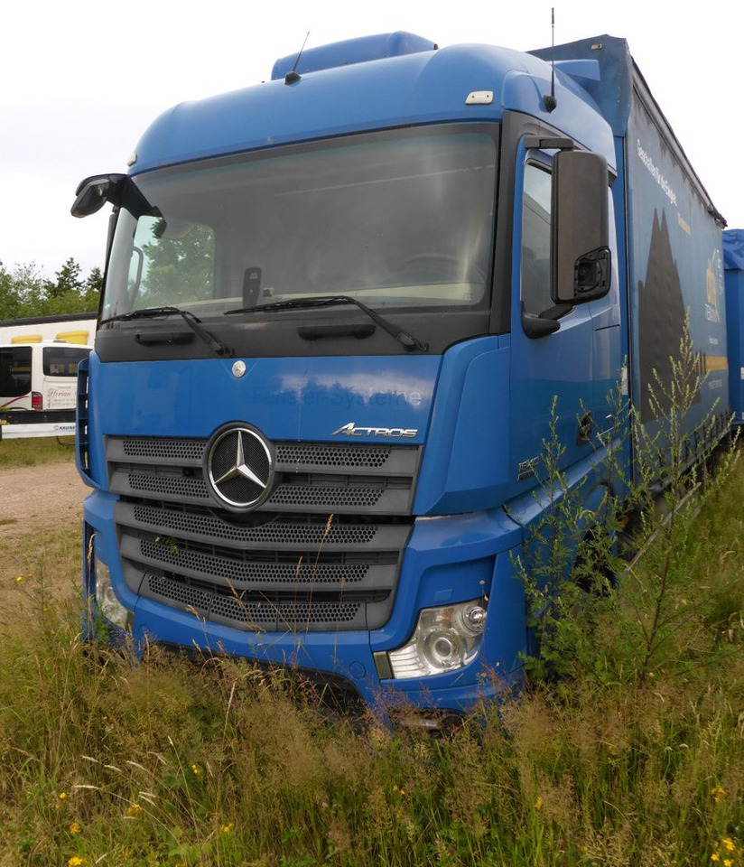 Mercedes-Benz 1840 Top Zustand 106 m3  Euro 6 + Anhänger - Curtainsider truck: picture 1 Mercedes-Benz 1840 Top Zustand 106 m3  Euro 6 + Anhänger - Curtainsider truck: picture 1