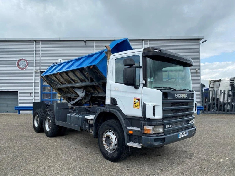 Tipper Scania 114-340 / 6X4 / BIG AXLE / FULL-STEEL / TIPPER / TUV:07-02-2025 / MANUAL / 1999: picture 6