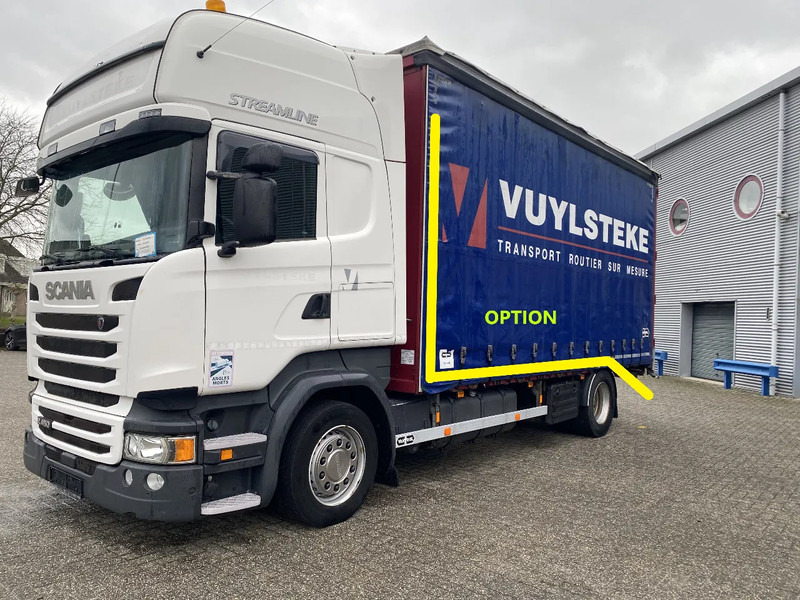 Scania R450 / RETARDER / FULL-AIR / LWDS / DOUBLE TANK / SLIDING ROOF / ONLY:763634 KM / AUTOMATIC / EURO-6 / 2016 - Box truck: picture 2 Scania R450 / RETARDER / FULL-AIR / LWDS / DOUBLE TANK / SLIDING ROOF / ONLY:763634 KM / AUTOMATIC / EURO-6 / 2016 - Box truck: picture 2