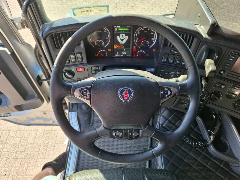 Cab chassis truck Scania R580 V8 / RETARDER / LIFT+LENKACHSE / FULL-AIR / PLATFORM 2000 KG / LEATHER / AIRCO / AUTOMATIC / EURO-6 / 2015: picture 13