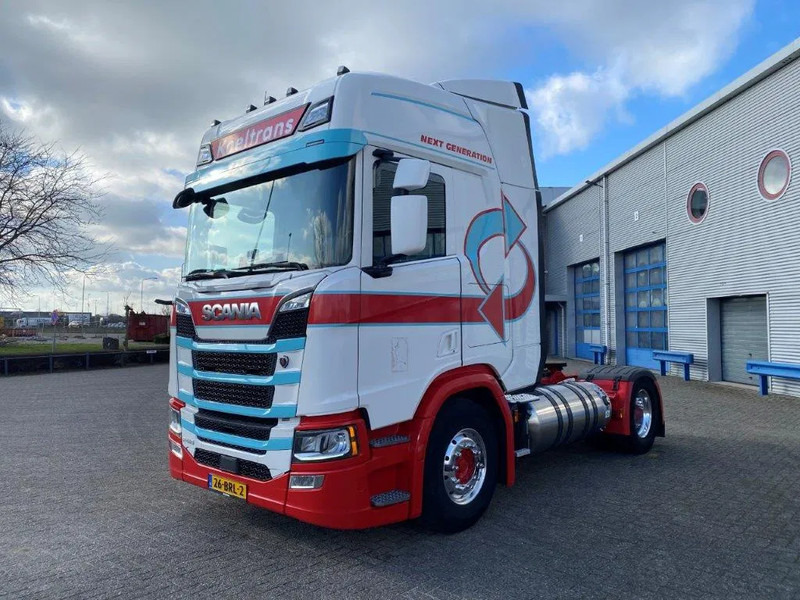 Scania NGS R410 / RETARDER / PARKCOOL / NL TRUCK / LNG / LEATHER / ALCOA / AUTOMATIC / EURO-6 / 2021 - Tractor unit: picture 1 Scania NGS R410 / RETARDER / PARKCOOL / NL TRUCK / LNG / LEATHER / ALCOA / AUTOMATIC / EURO-6 / 2021 - Tractor unit: picture 1