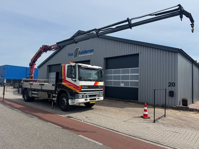 DAF CF75-250, HMF 1583 K4 + 1, Remote Control - Crane truck: picture 1 DAF CF75-250, HMF 1583 K4 + 1, Remote Control - Crane truck: picture 1