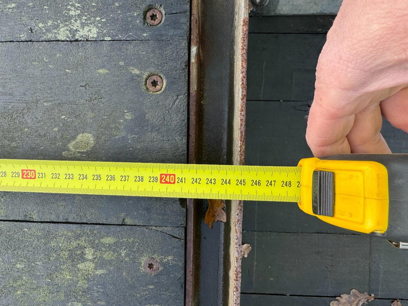 Semi-trailer VELDHUIZEN P 27-3, BE Oplegger Semi , 6,5 Ton: picture 14