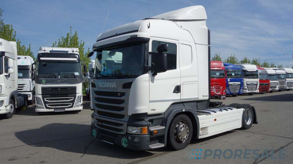 SCANIA R410 N320 LOW DECK HIGH LINE EURO 6 - Tractor unit: picture 2 SCANIA R410 N320 LOW DECK HIGH LINE EURO 6 - Tractor unit: picture 2