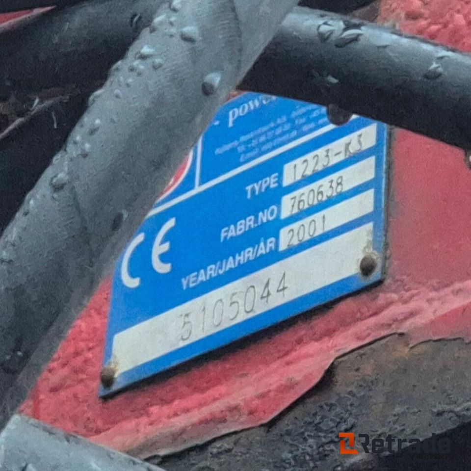 2001mod. HMF 1220 kran - Loader crane: picture 5 2001mod. HMF 1220 kran - Loader crane: picture 5