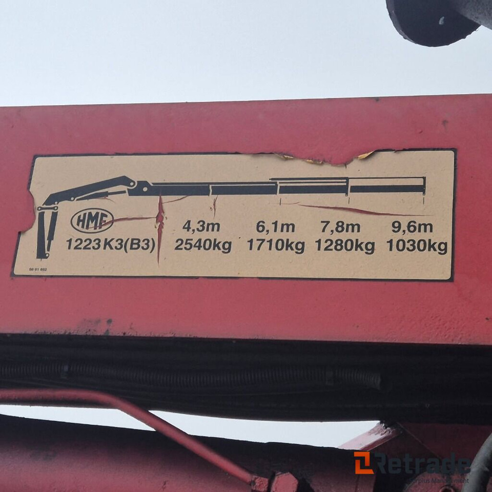 2001mod. HMF 1220 kran - Loader crane: picture 4 2001mod. HMF 1220 kran - Loader crane: picture 4