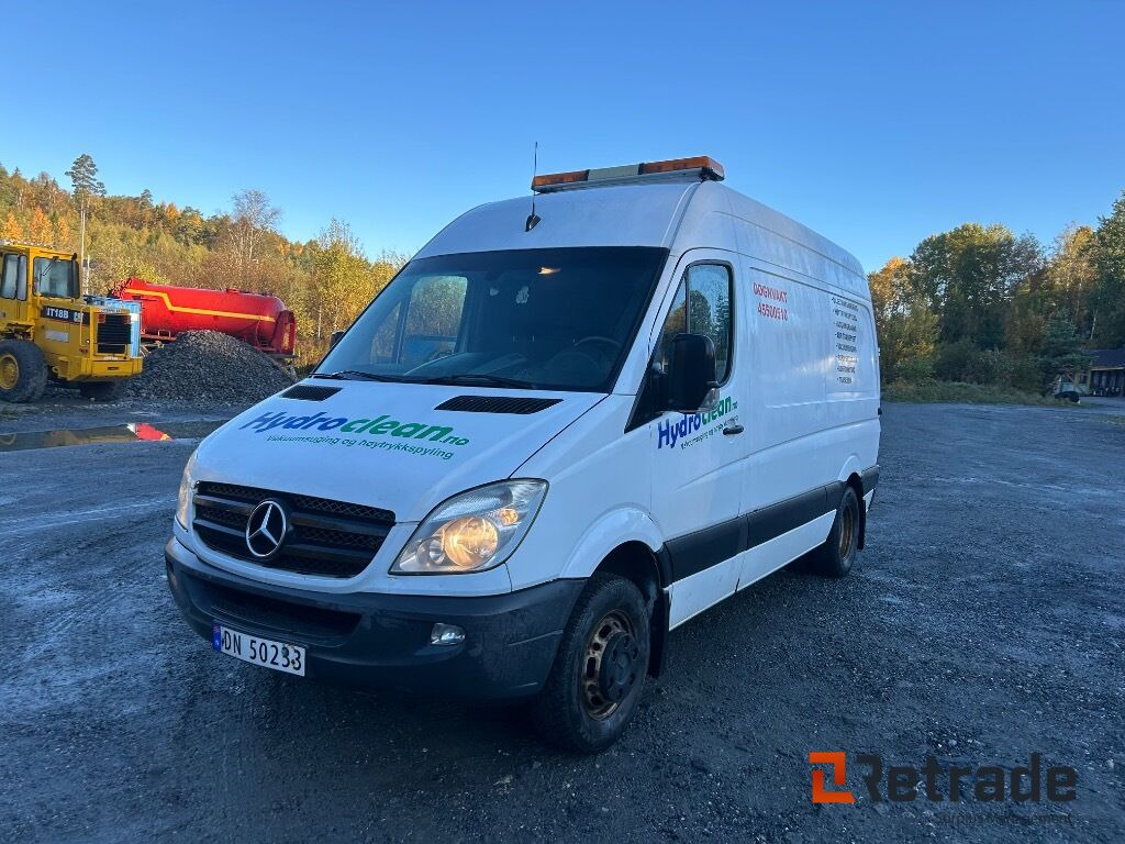 2010 spylebil MERCEDES-BENZ SPRINTER 516 CDI EU-Godkjent - Panel van, Material handling equipment: picture 1 2010 spylebil MERCEDES-BENZ SPRINTER 516 CDI EU-Godkjent - Panel van, Material handling equipment: picture 1