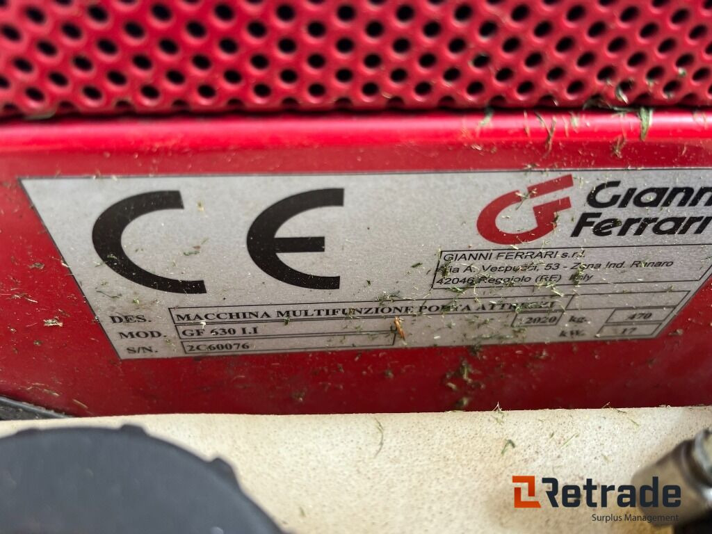 Plæne- og parkmaskiner GINNI FERRARI GF 630 I.I Plænetraktor - Agricultural machinery: picture 5 Plæne- og parkmaskiner GINNI FERRARI GF 630 I.I Plænetraktor - Agricultural machinery: picture 5