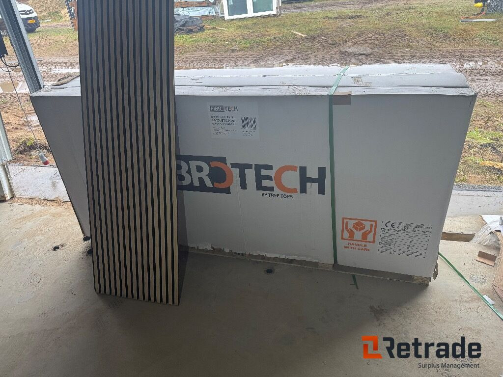 Akustikpanel Fibrotech 22x605x2440mm (Basic/ash) - Construction equipment: picture 1 Akustikpanel Fibrotech 22x605x2440mm (Basic/ash) - Construction equipment: picture 1