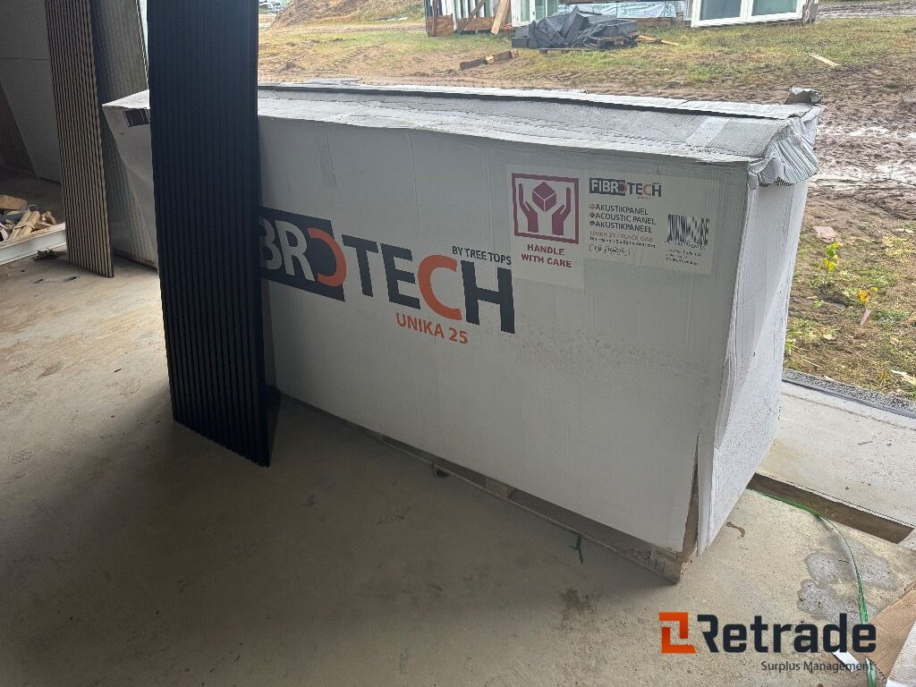 Akustikpanel Fibrotech 22x605x2440mm (unika25 Black oak) - Construction equipment: picture 1 Akustikpanel Fibrotech 22x605x2440mm (unika25 Black oak) - Construction equipment: picture 1