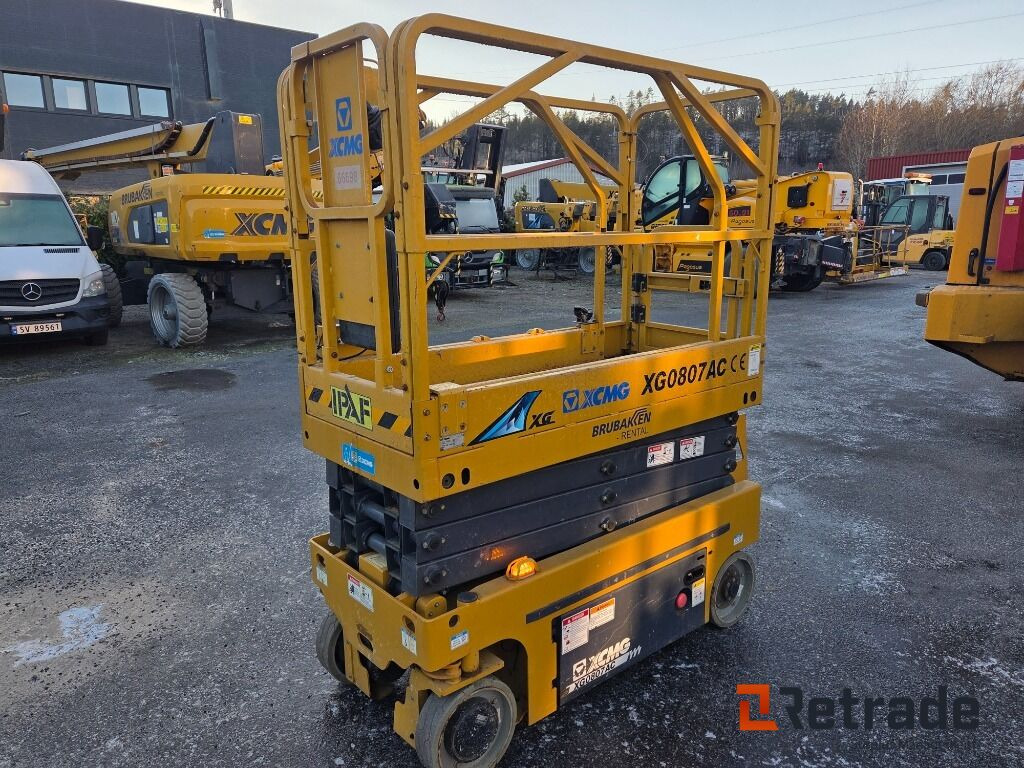 XCMG XG0807AC 2022 MOD SAKSELIFT KUN 44 TIMER - Construction machinery: picture 5 XCMG XG0807AC 2022 MOD SAKSELIFT KUN 44 TIMER - Construction machinery: picture 5