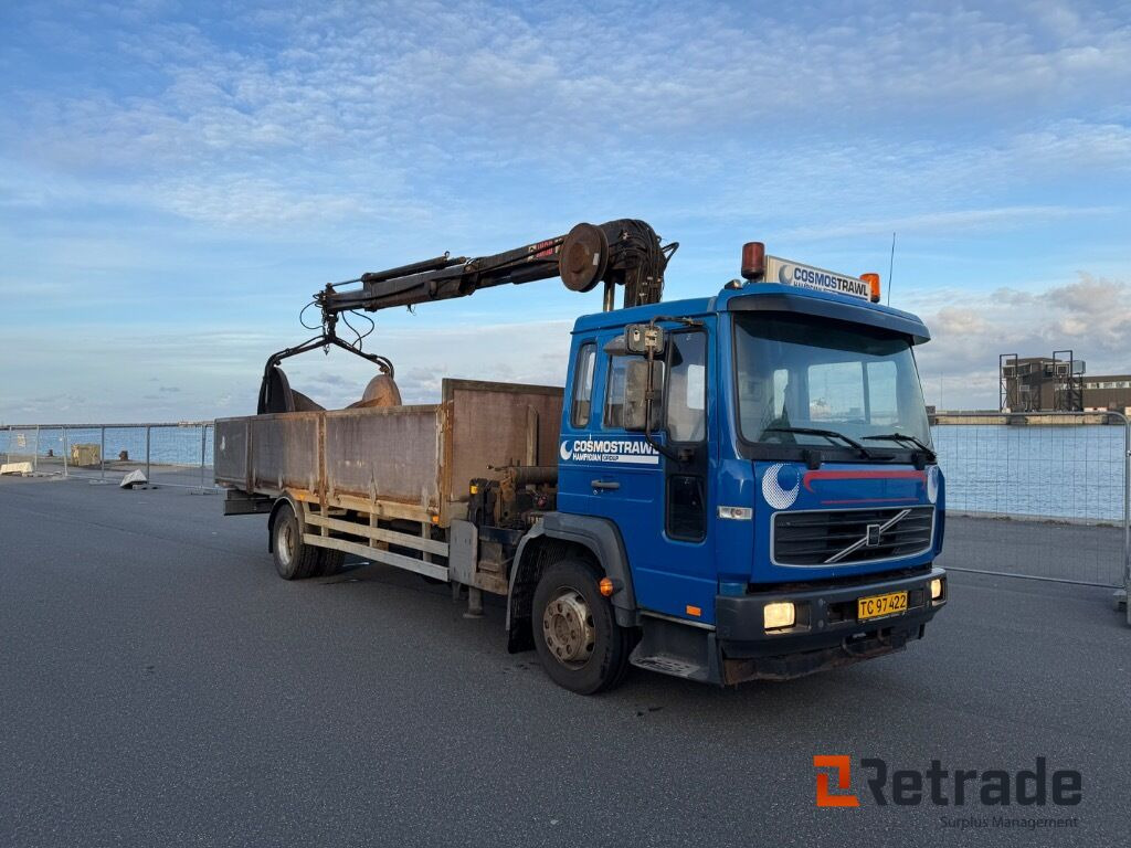 Kranbil VOLVO FL 612 - Dropside/ Flatbed truck, Crane truck: picture 2 Kranbil VOLVO FL 612 - Dropside/ Flatbed truck, Crane truck: picture 2
