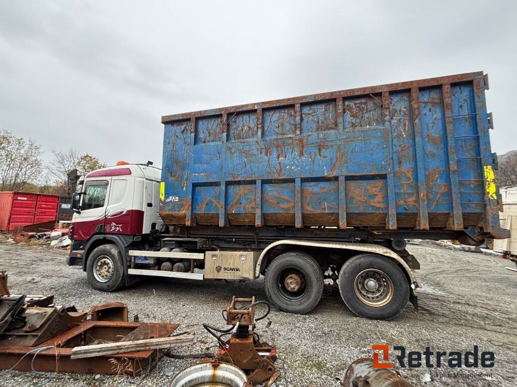 Krokbil Scania 124G - Hook lift truck: picture 5 Krokbil Scania 124G - Hook lift truck: picture 5