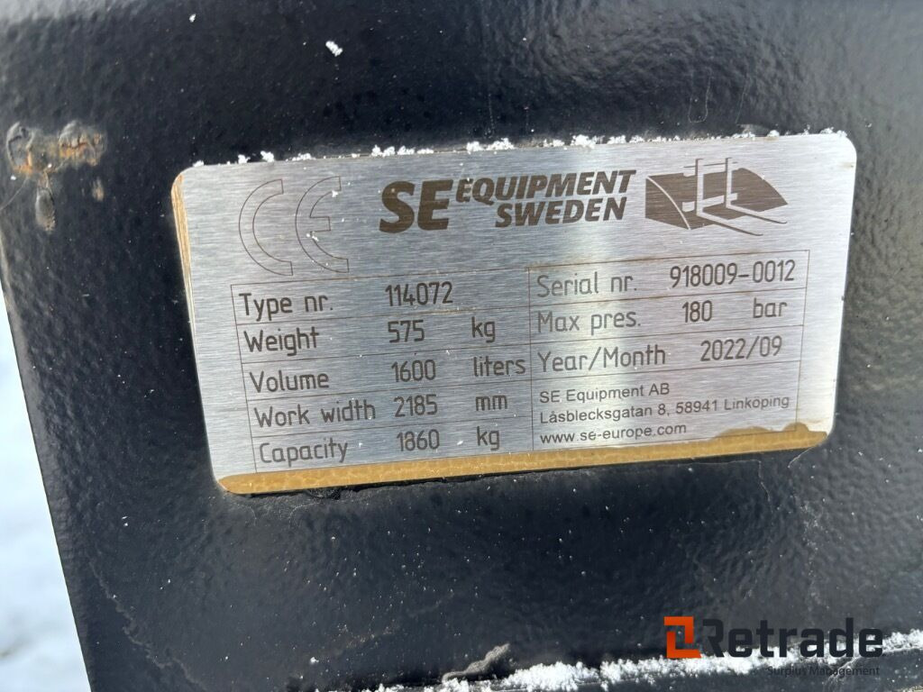 Sandspridarskopa SE L30 - Construction equipment: picture 5 Sandspridarskopa SE L30 - Construction equipment: picture 5