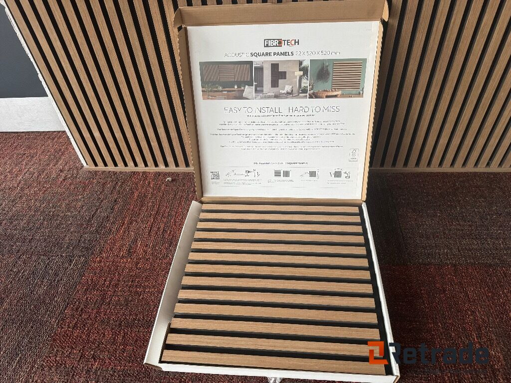 Square panels Akustikpaneler 52x52x2,2cm - Construction equipment: picture 5 Square panels Akustikpaneler 52x52x2,2cm - Construction equipment: picture 5